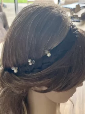 copie de Pics à cheveux Trio Cristallin - Lot de 3