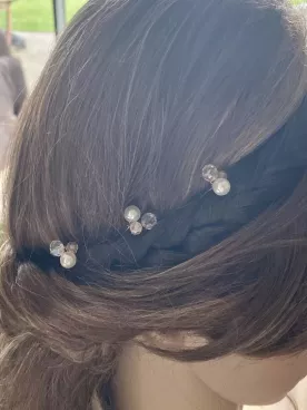 copie de Pics à cheveux Trio Cristallin - Lot de 3