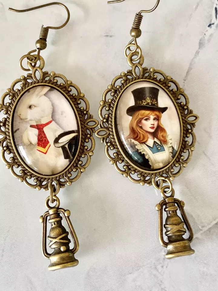 Boucles d'oreille Rêve d’Alice