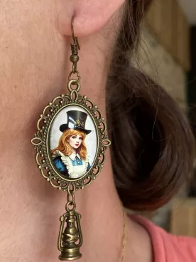 Boucles d'oreille Rêve d’Alice