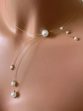 Collier mariée Aura Bohème