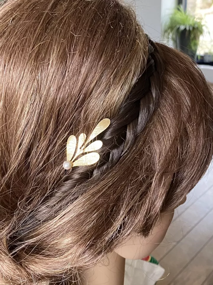 Pic à cheveux Douce Feuille